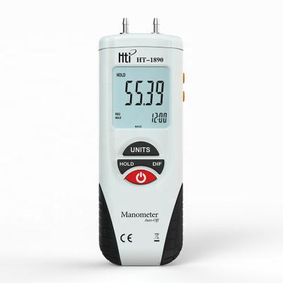 China Hti Gauge Air Pressure Meter Digital Menometer High Performance Ht-1890 +-103.4 Differential CN; GUA HT-1890 for sale