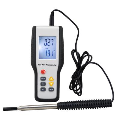 China High Sensitivity Digital Wind Speed ​​Meter Anemometer HT-9829 Portable Heat Sensitive Thermal Measuring Instrument 198*85*45mm for sale