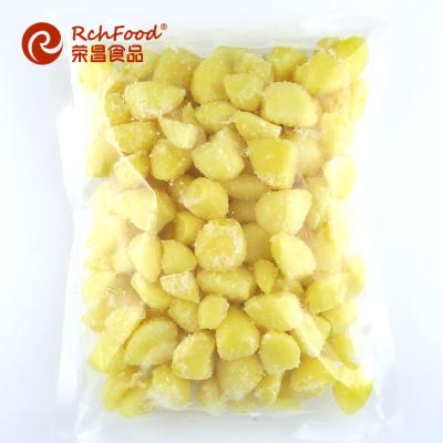 China FROZEN wild prepared food peeled white garlic cloves for sale