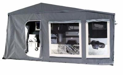 China Off Road Trailer Caravan With Outdoor Kitchen External With Complete Electrical System for sale