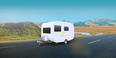 China Caravanas de autocaravanas resistentes para aventuras off-road Processo de eletroforese catódica à venda