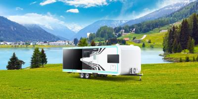 China Luxury Lightweight Travel Trailers Holiday Trailers RVs Hotel Trailers for sale