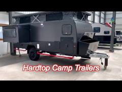 3 person 4 person camper trailer off-road trailer hardtop rv for going out to play large space