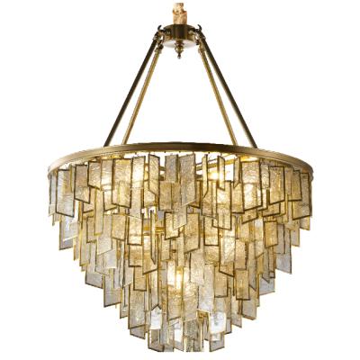 China Modern Luxurious Modern Chandelier Modern Art Decorative Glass Ceiling Pendant for sale