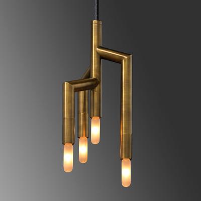 China Home Decor Modern Design Mini Chandelier Light Modern Custom Small Light Brass Chandelier Lamps for sale