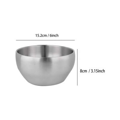 China Workable Draw Press Factory Price Big Capacity Large Capacity 304 Stainless Steel Brushed Mixing Bowls For Mixers for sale