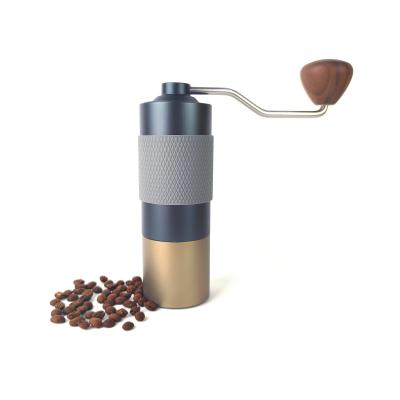 China Bean Grinder Manual Adjustable Coarseness Portable Handheld Grinder Easily Sustainable Coffee Grinder For Travel And Camping for sale