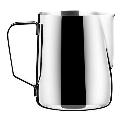 China Outdoor Morden Stainless Steel Water Milk Pitcher Latte Art for sale