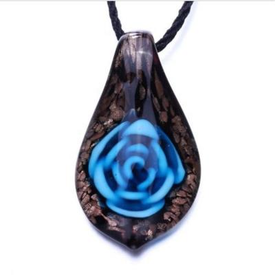 China Europe Lampwork Chandelier Glass Pendant Necklace Style New for sale