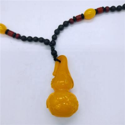 China Chinese Traditional Lucky Europe Gemstone Gourd Jewelry Gift for sale