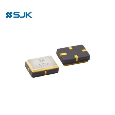 China SMD QCC4A SAW Resonador 5.0 X 3.5 Para alarme de segurança de controle remoto Compatível com RoHS Pb livre 315MHz A 868MHz à venda