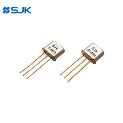 China UM - 5 DIP 3 Pins Crystal Filter Ondersteuning 21,7 MHz tot 45 MHz voor draadloze telemetrie Te koop