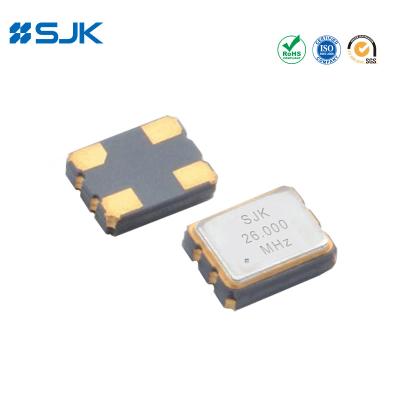 China 26MHz 3.3V TCXO 2520 Clipped Sine Wave Output ±0.5ppm -40- 85C High Frequency Stability for sale