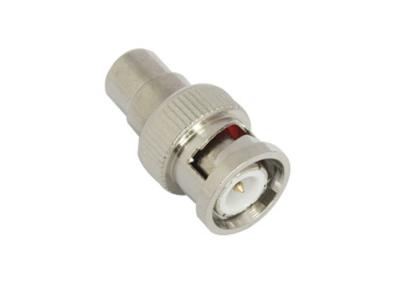 China BNC Male To RCA Female CCTV BNC Connector , BNC Cable Connectors For RF for sale