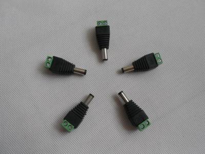 China CCTV Power Connector - Male DC Plug with Terminal Screw , CCTV Camera Power Connector for sale