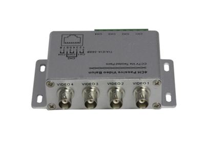 China BNC to RJ45 Passive Video Balun Transceiver 330m with 4 Channel BNC, Cat5 Cable for sale