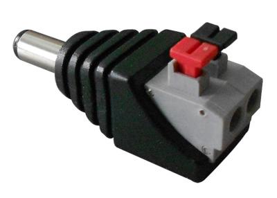 China Screwless Terminals 2.1mm DC Power Connector Built-in 