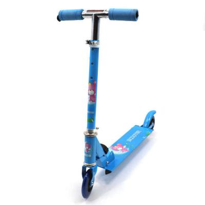 China High Quality Safety Child Baby Portable Adjustable Three Wheels No Seat Kids Foot Scooter for sale