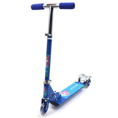 China 2020 New Safety Three Wheel Children Adjustable Kick Toy Scooter Outdoor Sports Kids Foot Scooter for sale