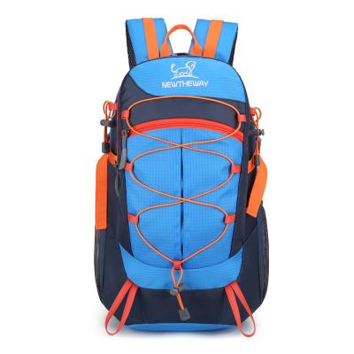 China New Waterproof Mountain Bag Male And Female Universal Outdoor Travel Bag Multifunctional Hiking Camping Bag for sale