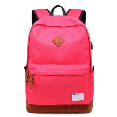 China 2021 Best Sellers Anti-theft USB Bag Student Women Backpacks For School Children for sale