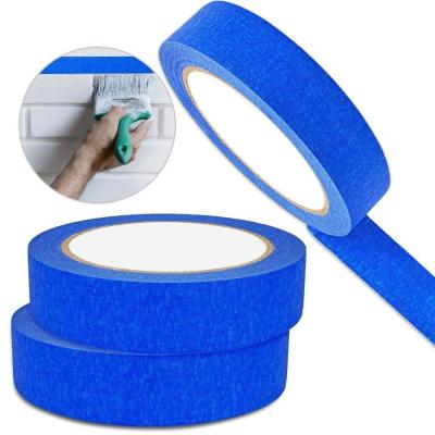 China Crepe Masking Tape Good Heat Resistance Automotive Painters Colored Masking Tape For Decoration for sale