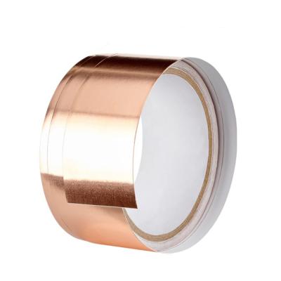 China Waterproof Copper Foil Electrically Conductive Tape For Greenhouse Slug Snails Barrier for sale