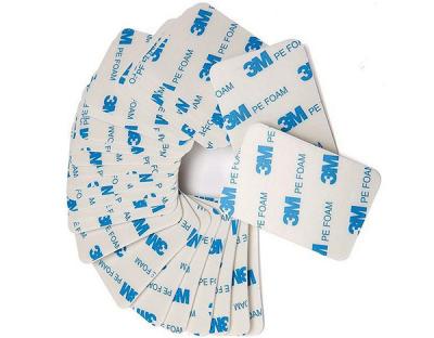 China 3M Double Sided 1600T Strong Sponge Foam Tape White Foam For Mounting Joining for sale