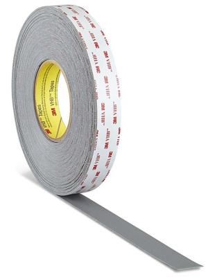 China 3M RP25  Tape Gray Acrylic Foam Tape , 0.025 in 0.6mm Thickess , Double Sided Tape for sale