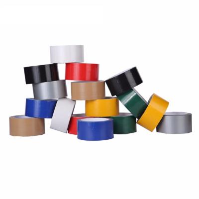 China PE Colored Duct Tape , Waterproof Colored Protective Film Tape 48mm Red Cloth Tape for sale