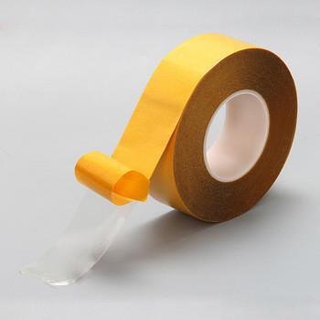 China High Adhesion Double Sided PET Polyester Film Acrylic Adhesive Tape for Banner for sale