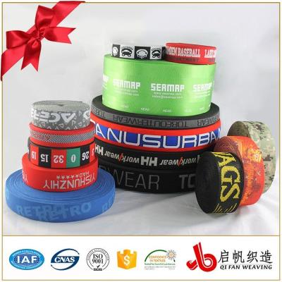 China China factory viable wholesale garment belt webbing jacquard strap, colorful jacquard elastic band for sale