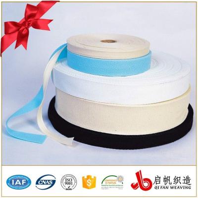 China Sustainably Bias Jacquard Elastic Cotton 100 Twill Tape for sale