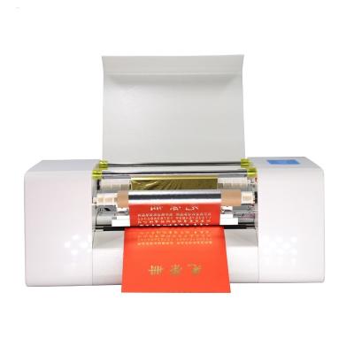 China Digital Printing Shops No Plate Foil Printer Hot Printing Machine for sale