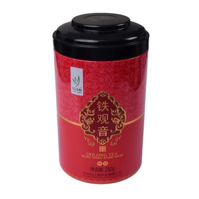 China Highest Quality Food Coffee Tea Container Around Tin Food Cans For Candy Cookie for sale