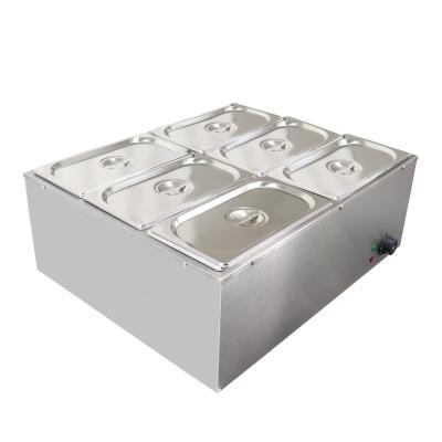 China Stainless Steel Wholesale High efficiency Electric Bain Marie Buffet Food Warmer For Restaurant for sale