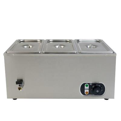 China Stainless Steel Stainless steel  table top electric bain marie food warmer hot bain marie for sale