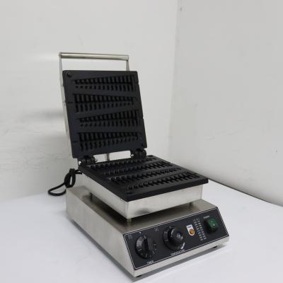 China Adjustable Thermostat Waffle Machine Tree Lolly Waffle Maker Machine Wholesale Commercial Electric Stainless Steel for sale