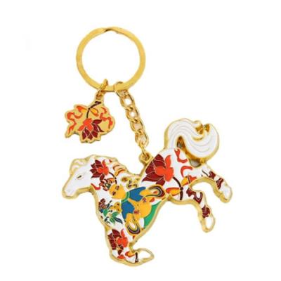 China Personalizad zinc alloy wholesale cheap metal keychains key chain with your logo for sale