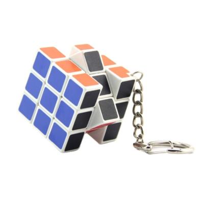 China High Quality Cube ABS Keychains Promotion Gift Promotion for sale