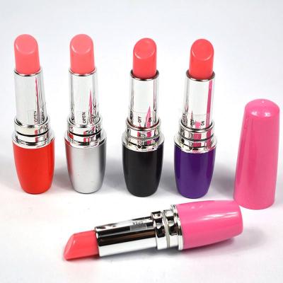 China 2020 Fashion Silicone Mini Electric Bullet Vibrator Massager Lipstick Vibrator Clitoris Stimulator for sale