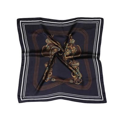 China Wholesale Custom Logo Fashion Personalized Other Women's Scarf Printed Square Scarves for sale