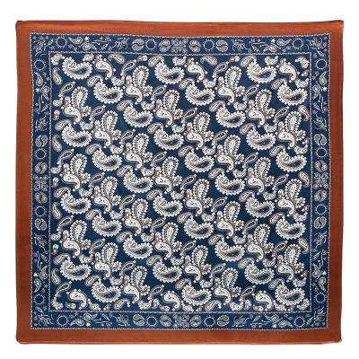 China Other New High Quality Fashion Printed Small Square Scarves Women Luxury Silk Scarf for sale