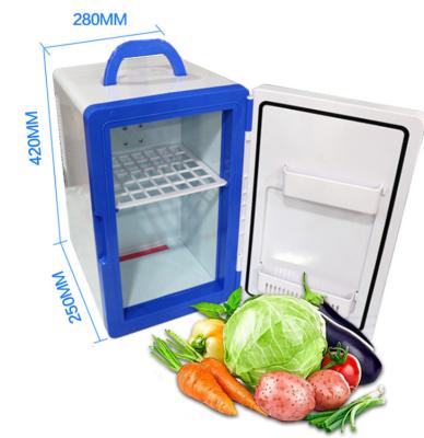 China NEW 16l Fridge 12v Portable Electric Beer Beer Freezer Cooler Car Mini Refrigerator for sale