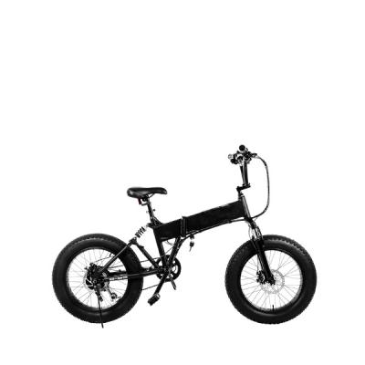 China 48V 10A Small Fat Folding Alloy Electric Bike 14inch Aluminum Tire With Powerful Motor Drive Ebike for sale