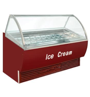 China Single-temperature ice cream showcase for sale