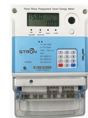 China Prepaid Split Keypad Single Phase Energy Meter Low Credit Alarm Token Type for sale