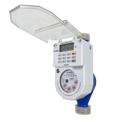 China STS IP68 DN15 IC Card Prepaid Water Meter With  LCD Display for sale