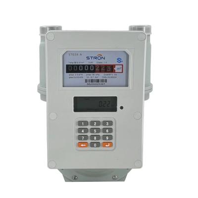 China STS Standard Anti Tamper Prepaid Gas Meter , G2.5 House Gas Meter for sale