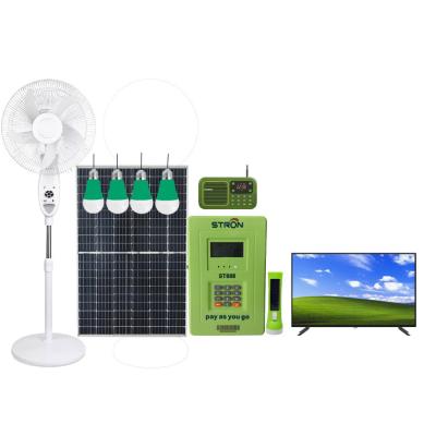 China 50W pagan mientras que usted va Sistema Solar con la batería de 12.8V LiFePO4 en venta